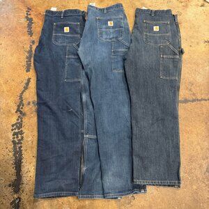 Carhartt double knees denim size 40x32 2 and 1 40x34